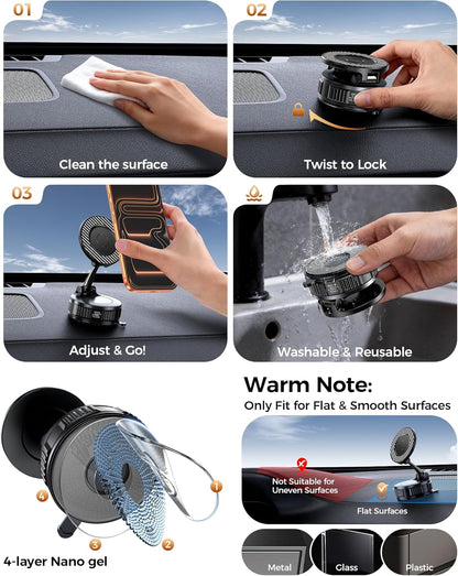 DriveLock™ Universal Magnetic Phone Holder