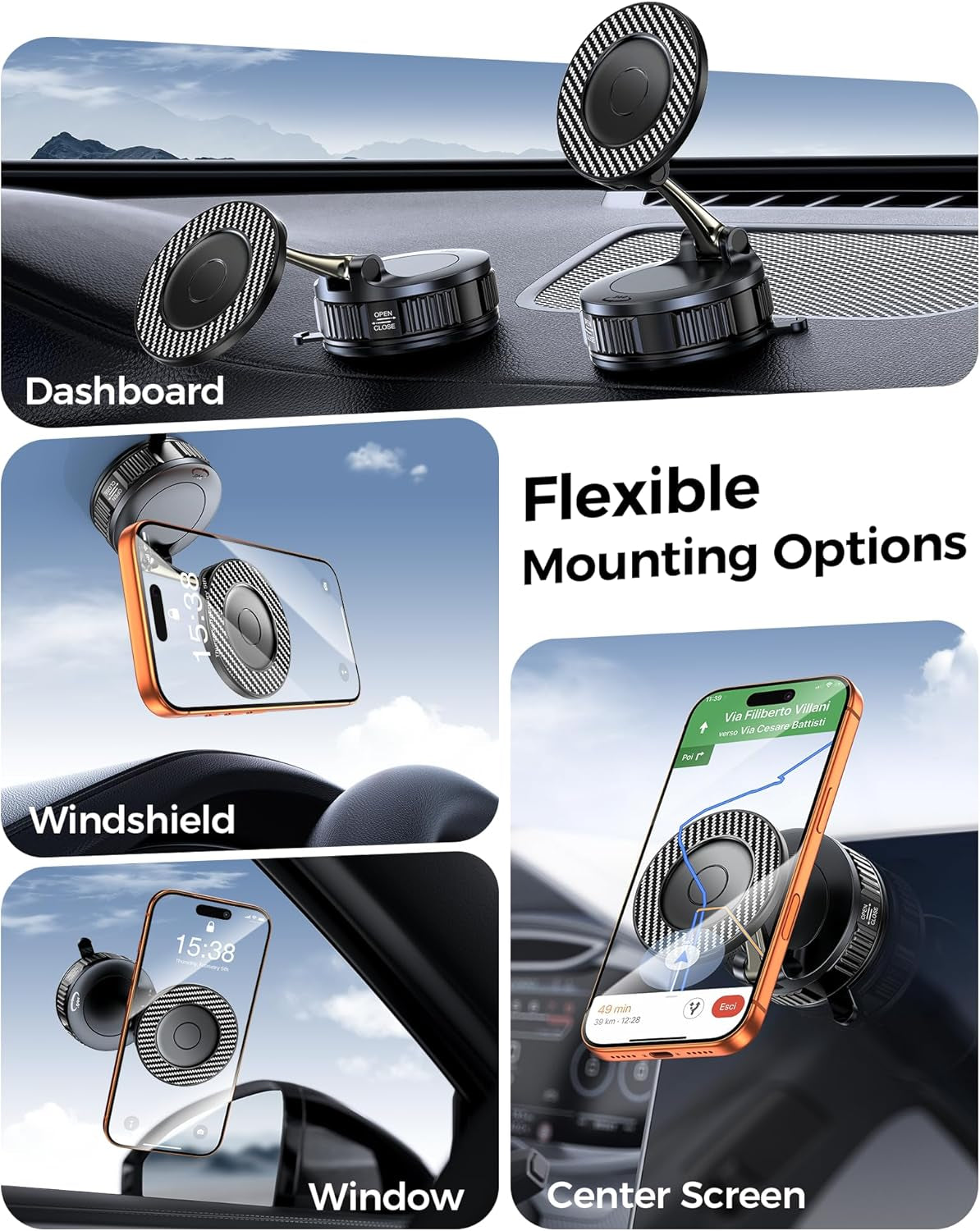 DriveLock™ Universal Magnetic Phone Holder